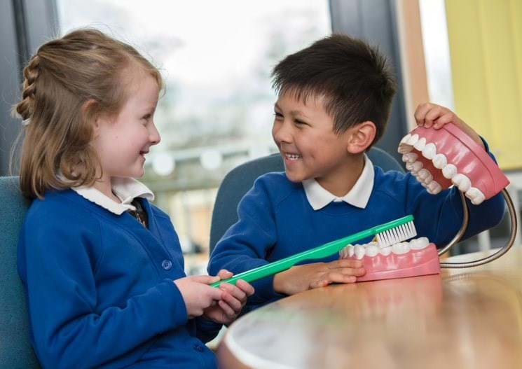 Pri - Broadclyst - Pupils With Giant Teeth